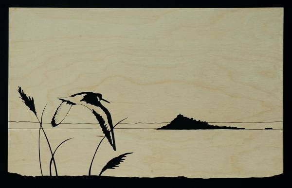 - a Sculpture by Rob Braybrooks, measuring 60 x 40 cm (H x W) £650